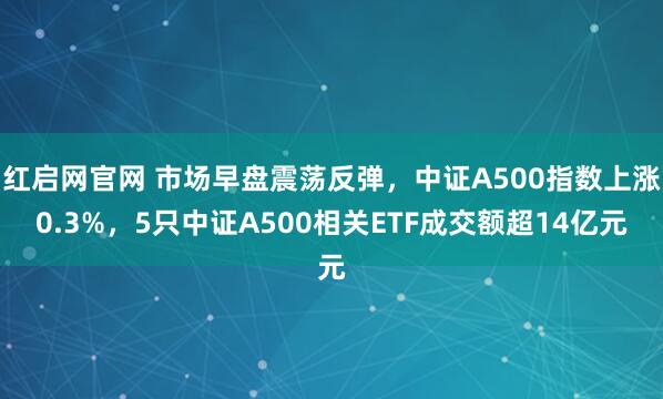 红启网官网 市场早盘震荡反弹，中证A500指数上涨0.3%，5只中证A500相关ETF成交额超14亿元